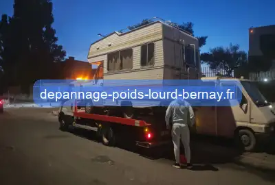 Remorquage campingcar